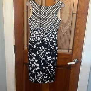 Black and white dress